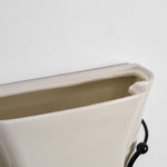 Solenne Ceramic Shell Wall Sconce in Glazed Finishes