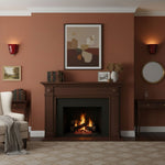 Solenne Ceramic Shell Wall Sconce in Glazed Finishes