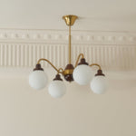 Solid Wood Magic Bean Chandelier – Modern Designer Pendant Light
