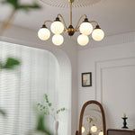 Solid Wood Magic Bean Chandelier – Modern Designer Pendant Light