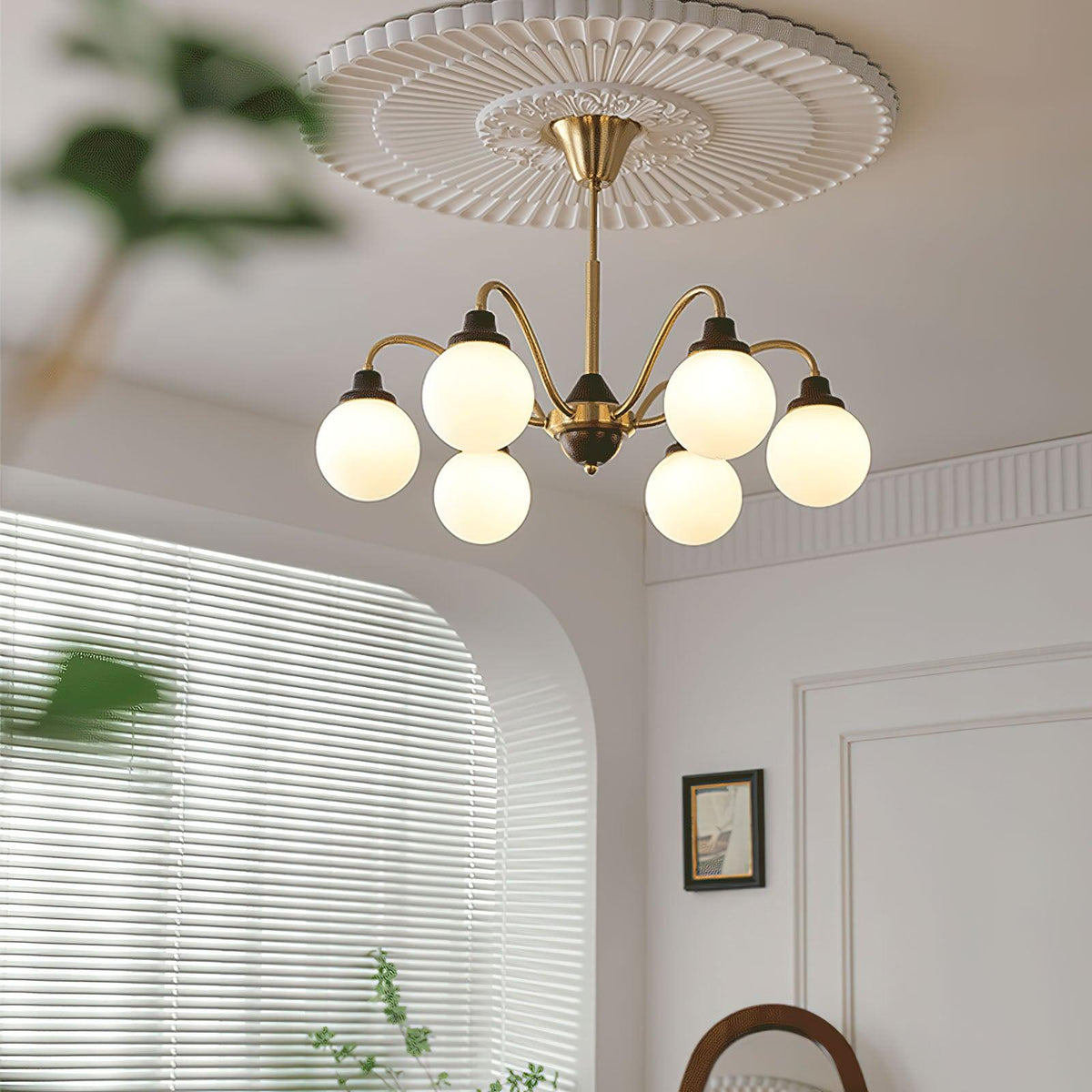 Solid Wood Magic Bean Chandelier – Modern Designer Pendant Light