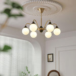 Solid Wood Magic Bean Chandelier – Modern Designer Pendant Light