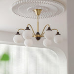 Solid Wood Magic Bean Chandelier – Modern Designer Pendant Light