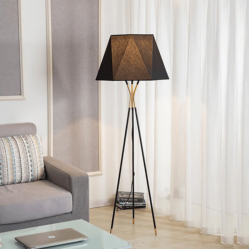 Black Tripod Floor Lamp