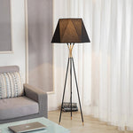 Black Tripod Floor Lamp