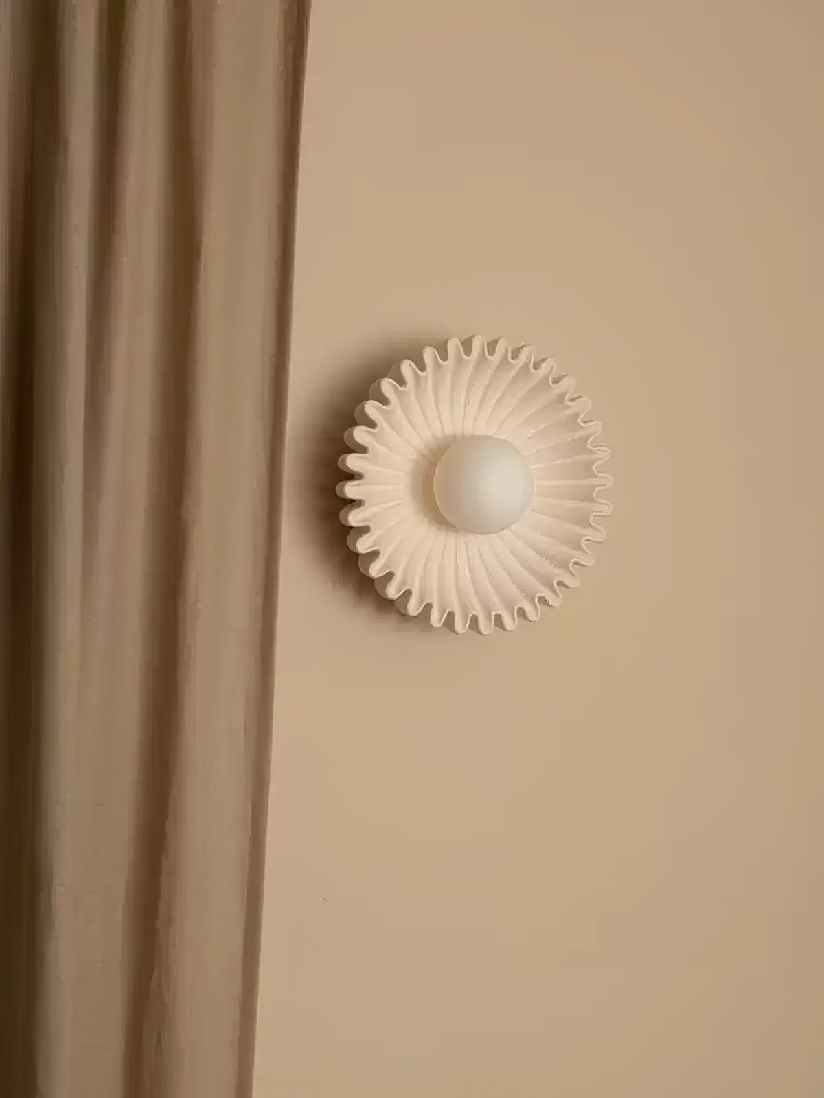 Solora Flora Wall Sconce in Natural Marble for Modern Interiors