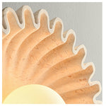 Solora Flora Wall Sconce in Natural Marble for Modern Interiors