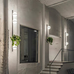 Solstice Orb Wall Light – Modern LED Sconce for Indoor & Outdoor Spaces