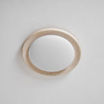 Soluna Ceiling Light in Natural Travertine – Modern Flush Mount LED