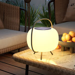 Soluna Pod Solar-Powered Outdoor Lantern with Ambient LED Glow