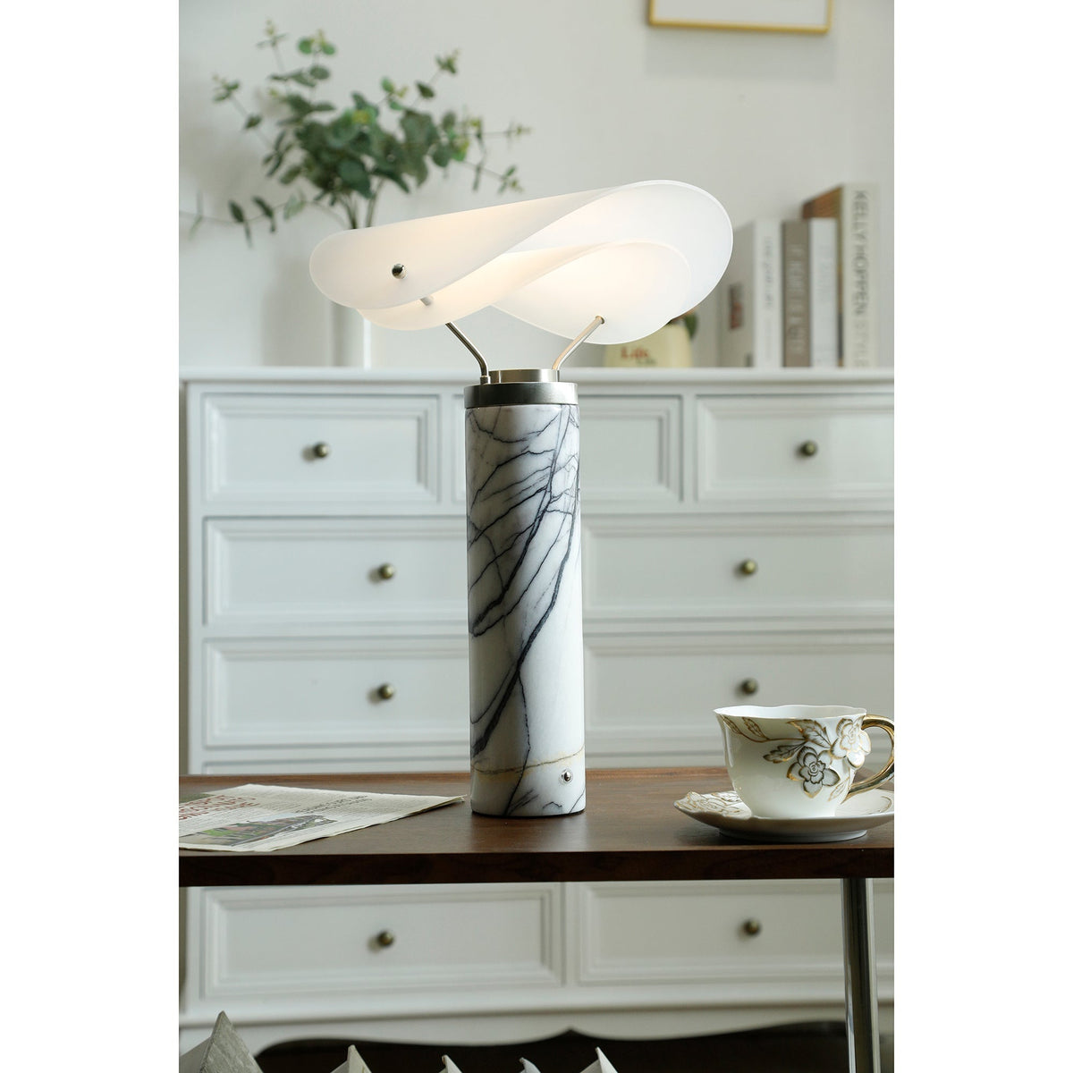 Sompex Marble Table Lamp