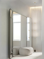 Soreluna LED Linear Pendant Light with Marble Counterweight