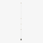 Soreluna LED Linear Pendant Light with Marble Counterweight
