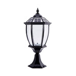 Soren Solar Lantern – Modern Outdoor Post Light in Black or Bronze