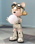 Space Bear Built In Battery Floor Lamp