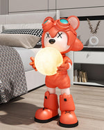 Space Bear Built In Battery Floor Lamp