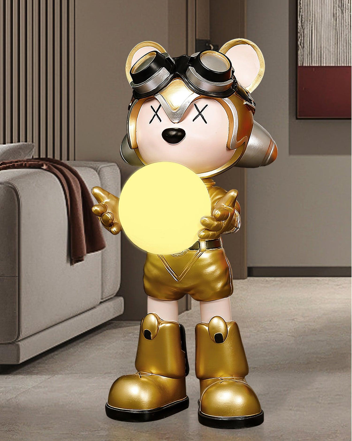 Space Bear Built In Battery Floor Lamp