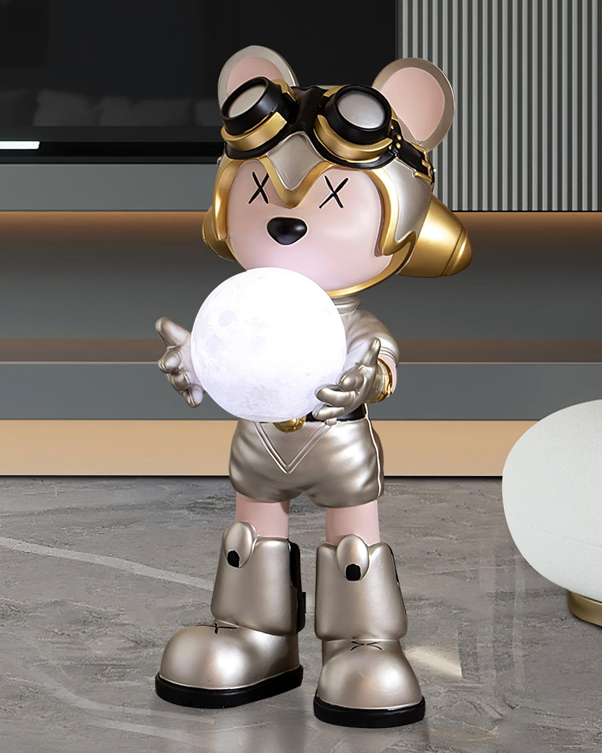 Space Bear Built In Battery Floor Lamp