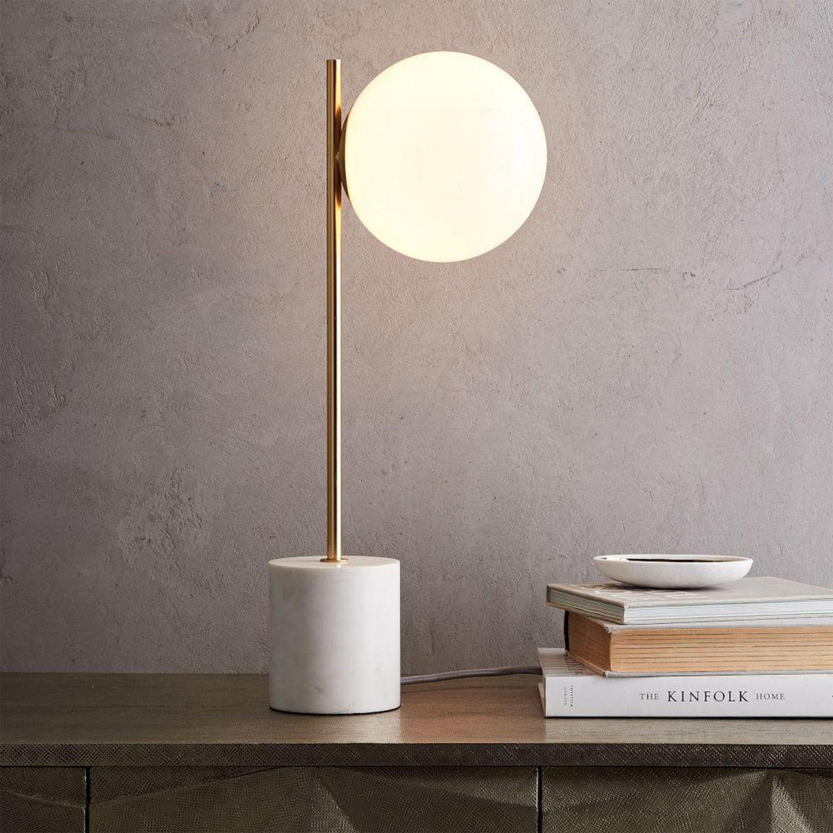 Sphere Stem Table Lamp