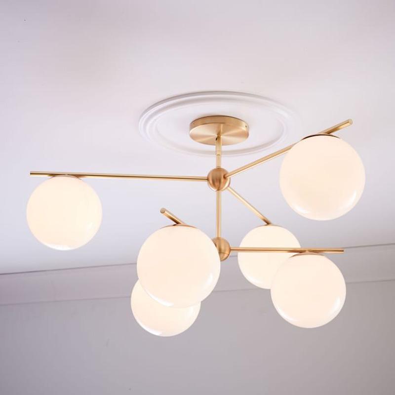 Sphere Stem Chandelier