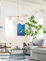 Sphere Stem Chandelier
