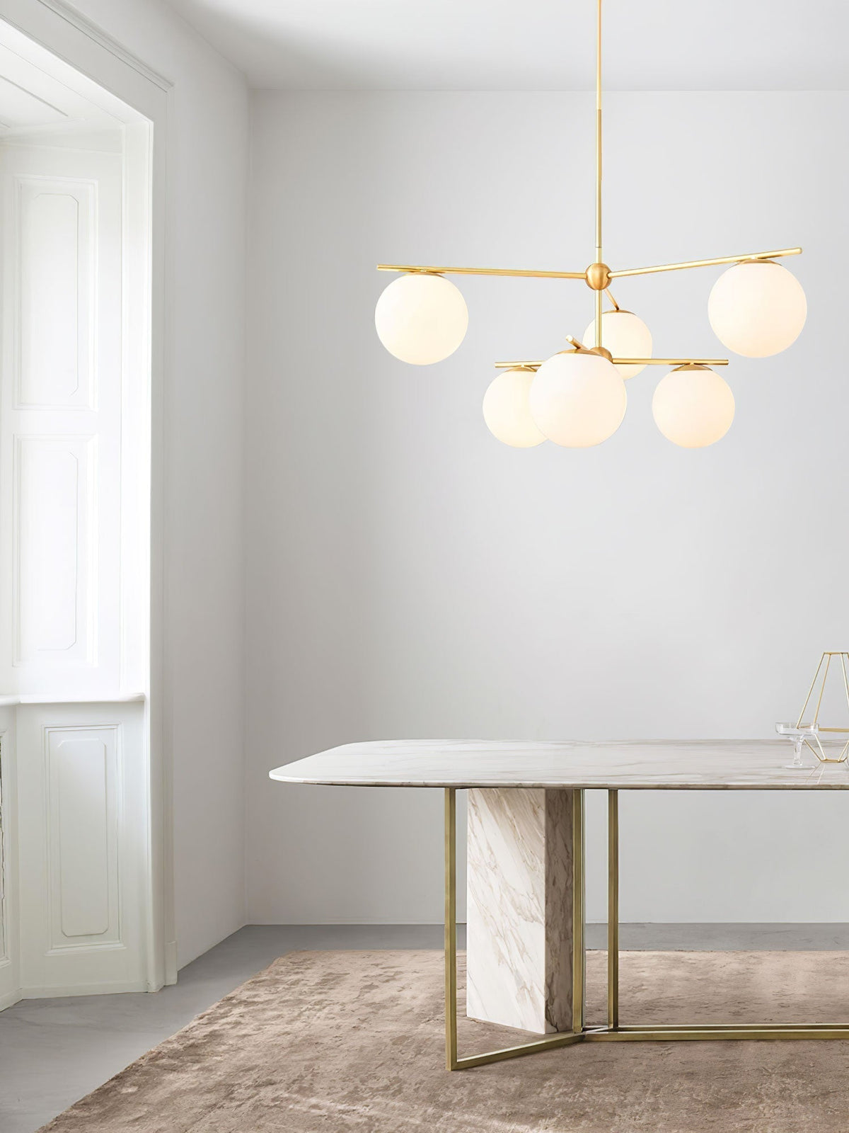 Sphere Stem Chandelier