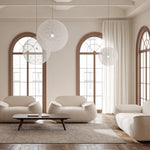Artisan Woven Sphere Pendant Light for Modern Interiors