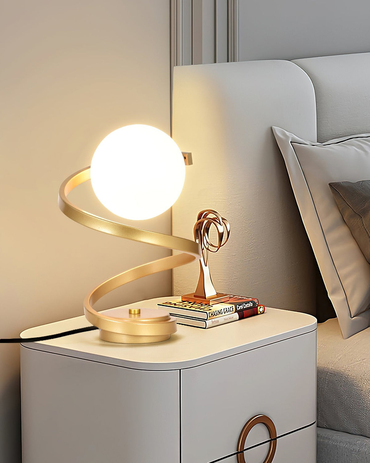 Spiral Table Lamp
