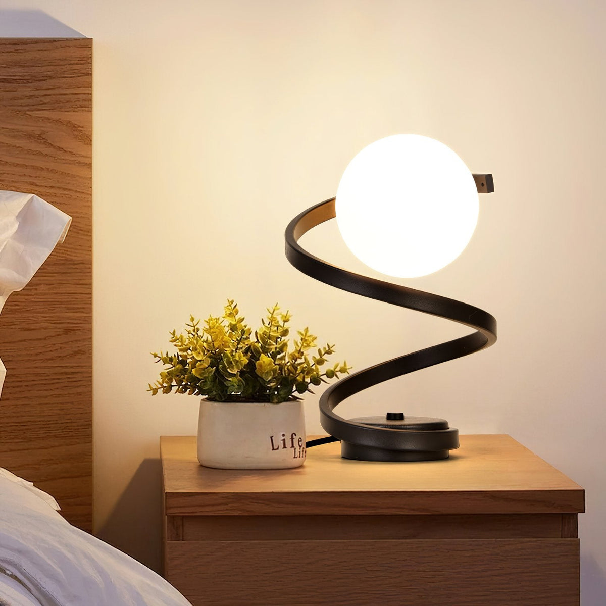 Spiral Table Lamp