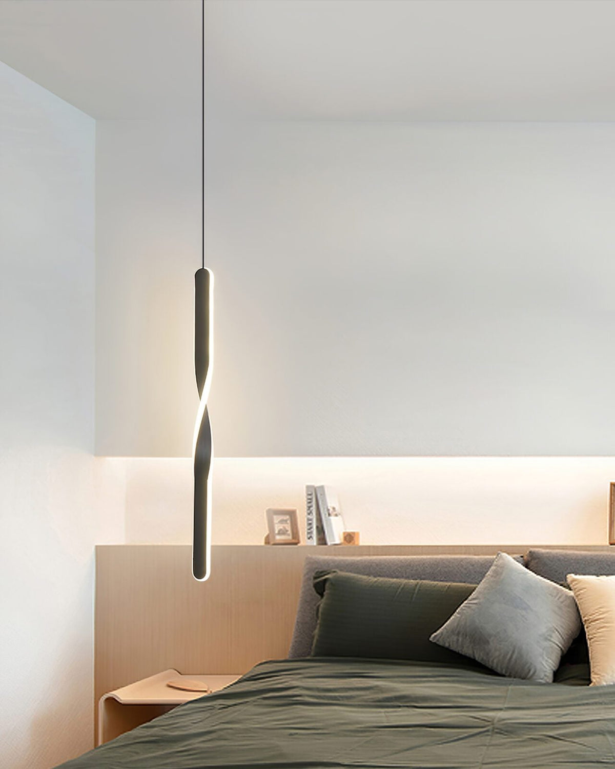 Spiral LED Pendant Light