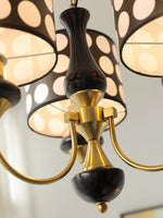 spotted-shade-chandelier
