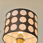 spotted-shade-chandelier
