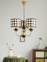 spotted-shade-chandelier