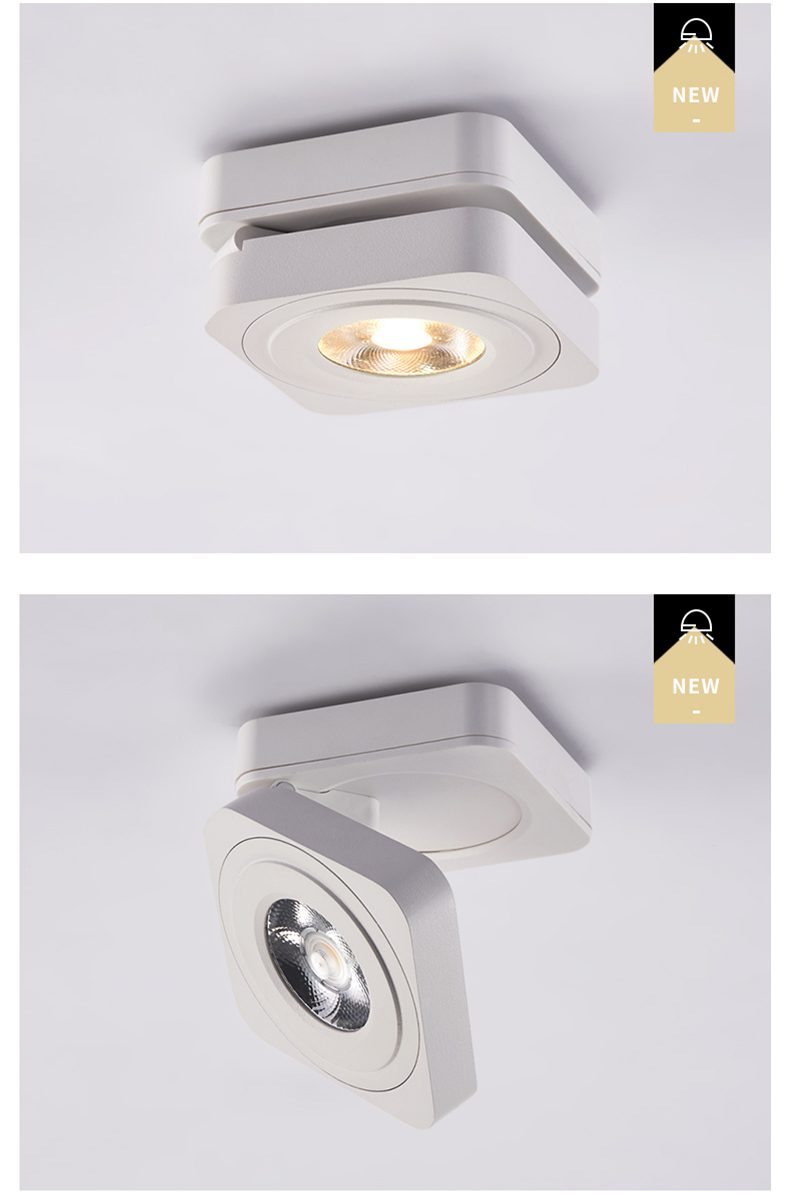 Square Rotating LED Downlight