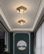 Square Ice Cube Ceiling Lamp