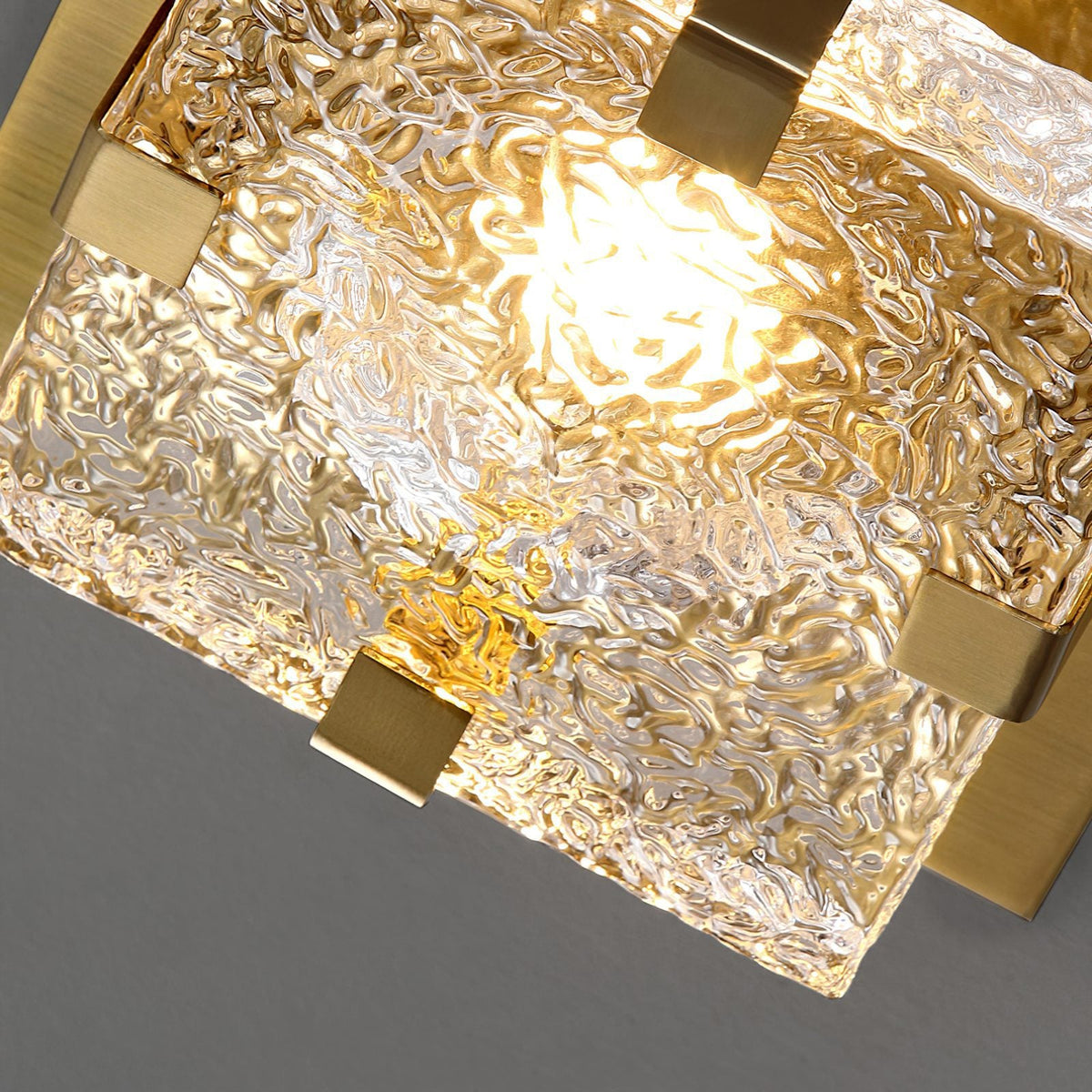 Square Ice Cube Ceiling Lamp