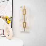 Square Marble Wall Lamp