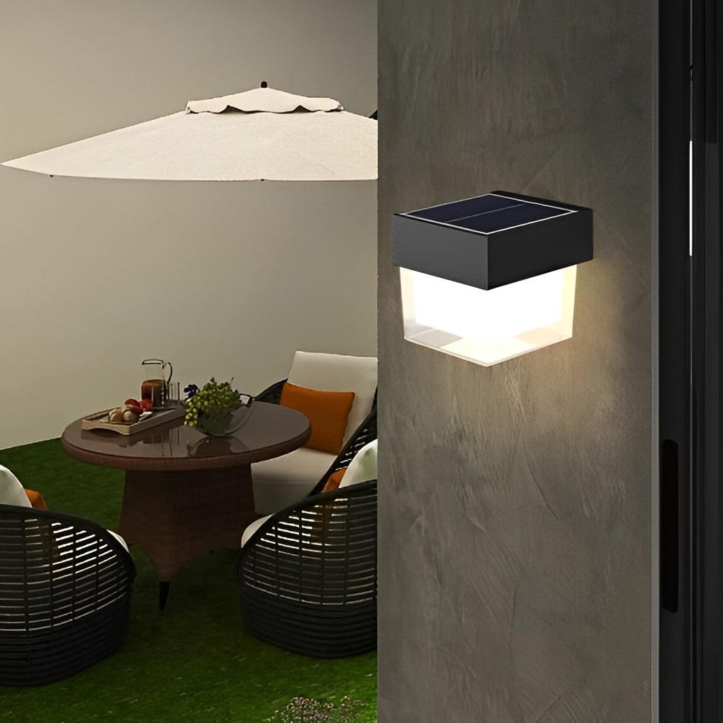 Led Solar Outdoor Wall Lights Ha091922