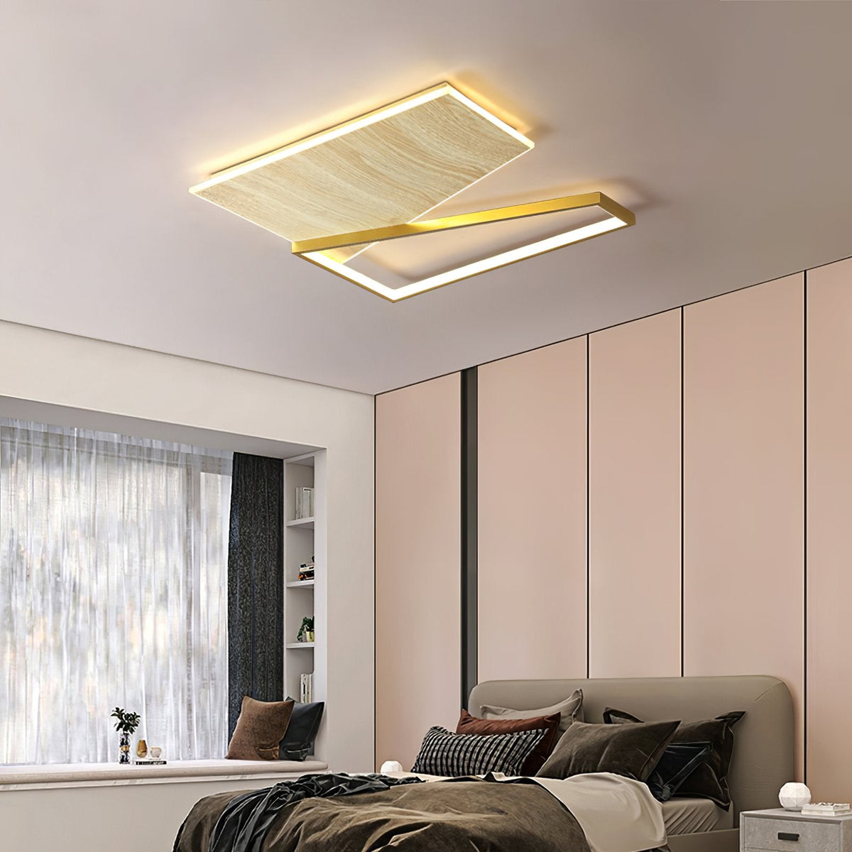 Square Scissors Ceiling Lamp