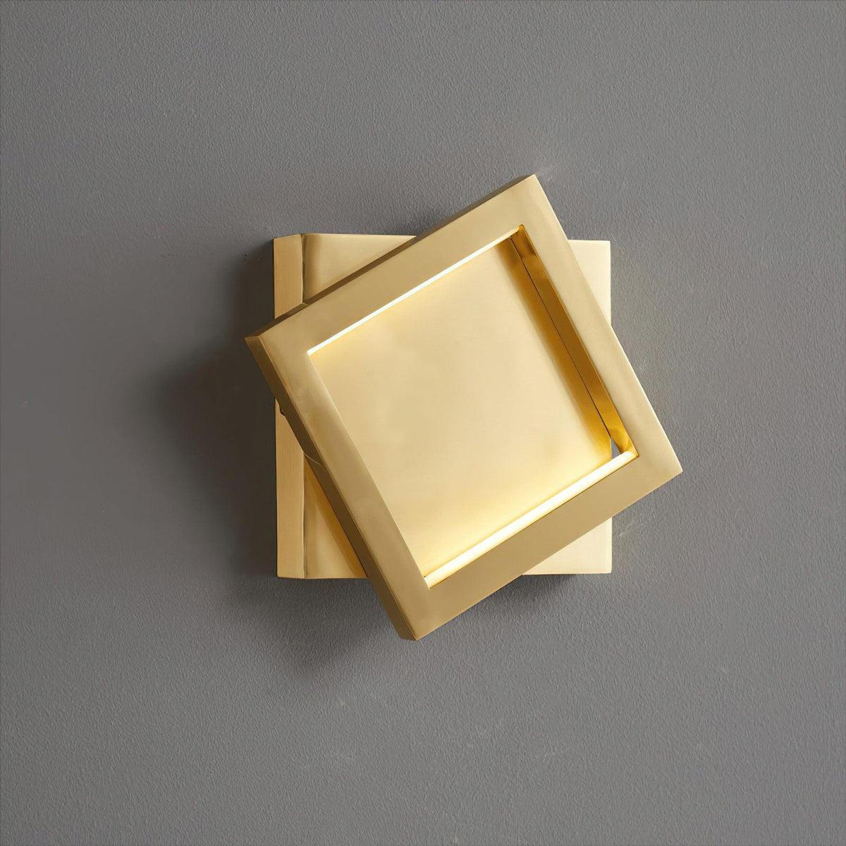 square-wall-light