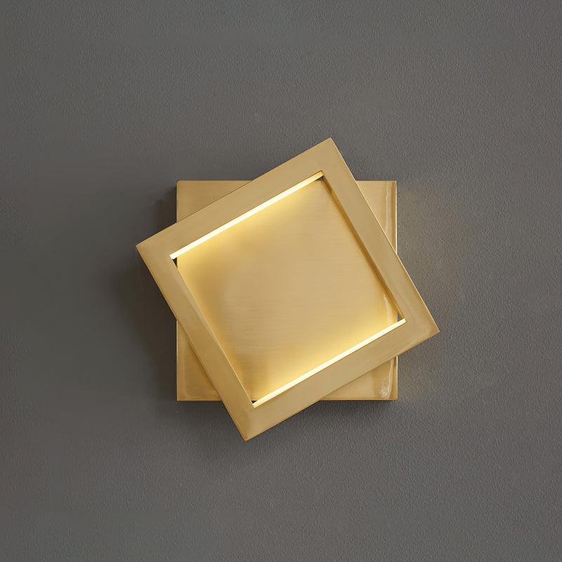 square-wall-light