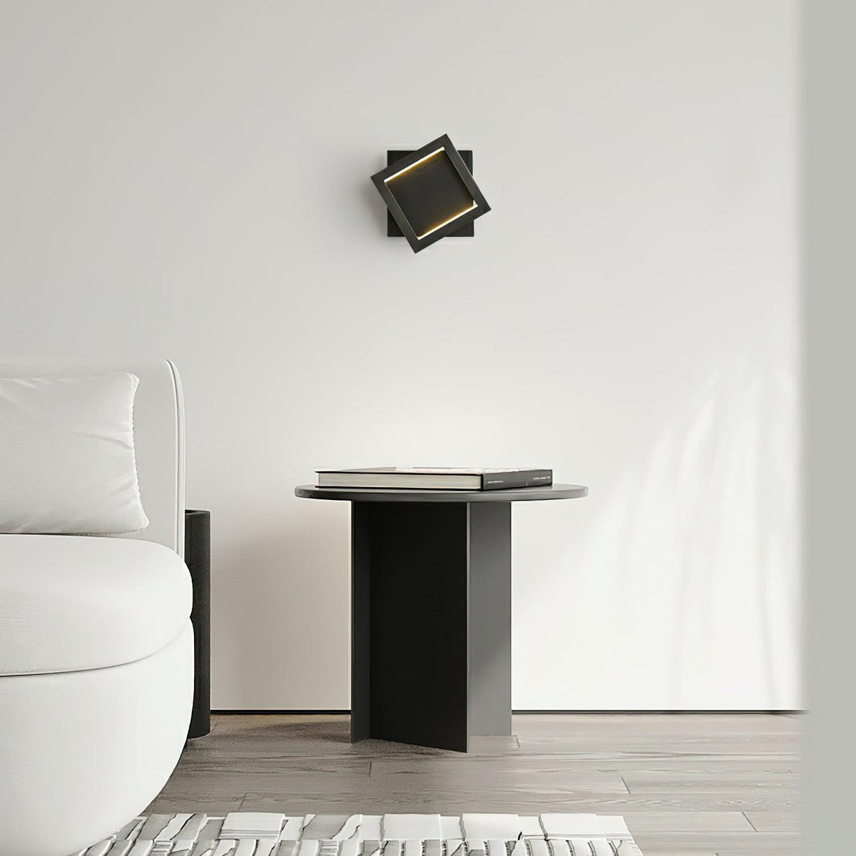 square-wall-light