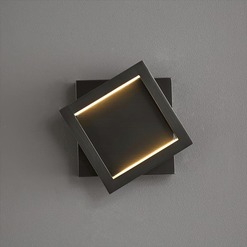 square-wall-light