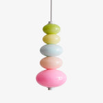 Stack Candy Pendant Light – Modern Glass Sphere Chandelier for Dining & Living Areas