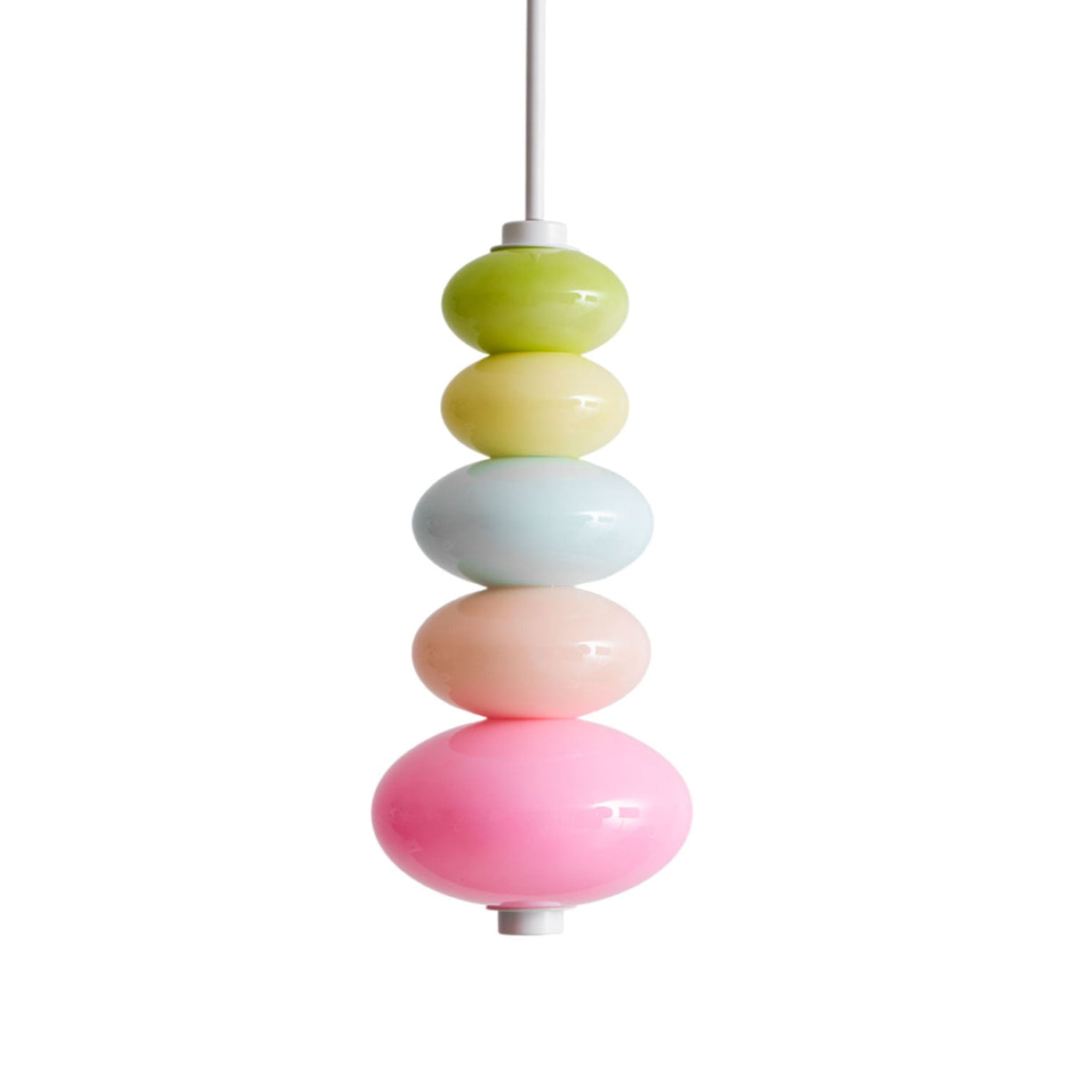 Stack Candy Pendant Light – Modern Glass Sphere Chandelier for Dining & Living Areas