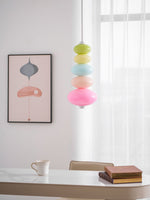Stack Candy Pendant Light – Modern Glass Sphere Chandelier for Dining & Living Areas