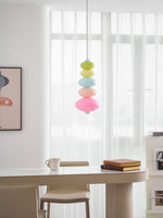 Stack Candy Pendant Light – Modern Glass Sphere Chandelier for Dining & Living Areas