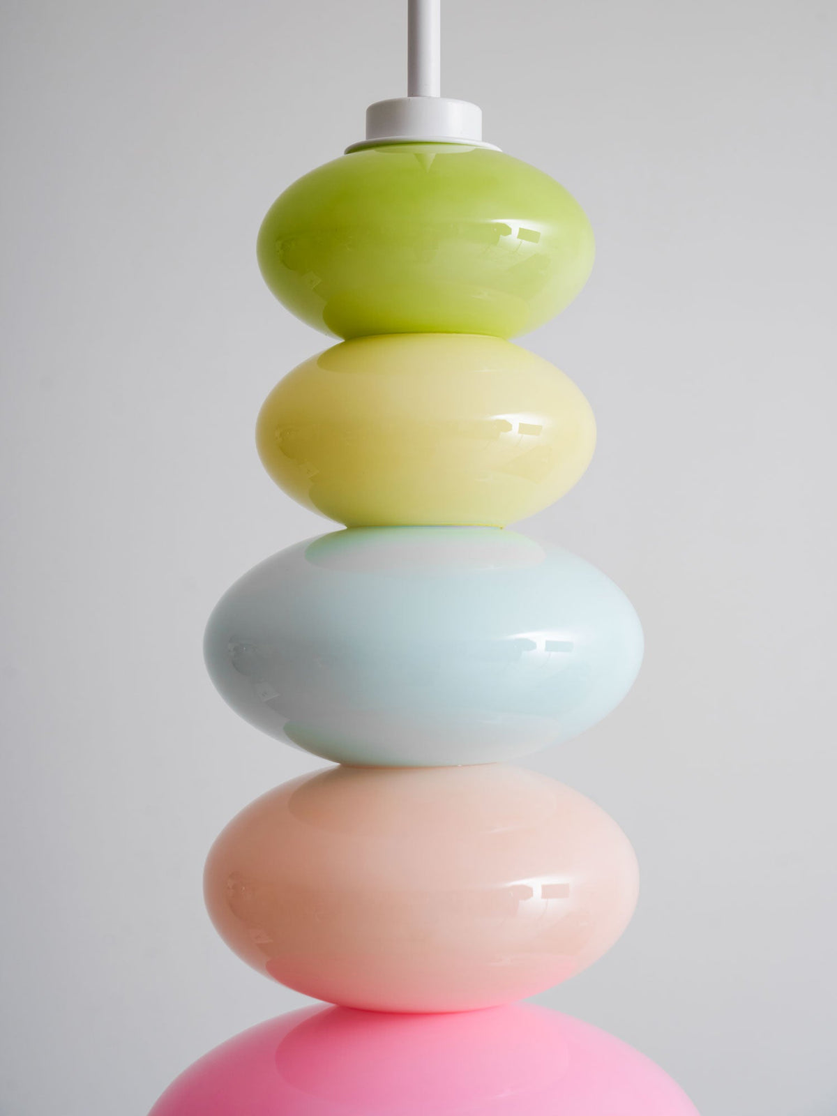 Stack Candy Pendant Light – Modern Glass Sphere Chandelier for Dining & Living Areas