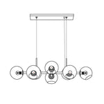 Staggered Glass Chandelier