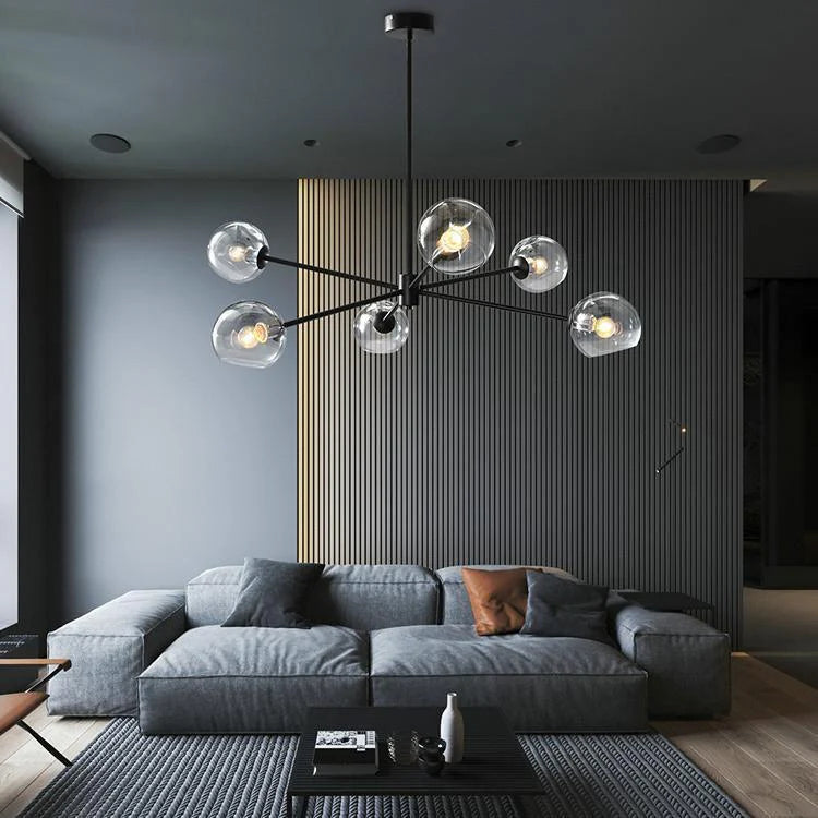 Cascade Glass Chandelier
